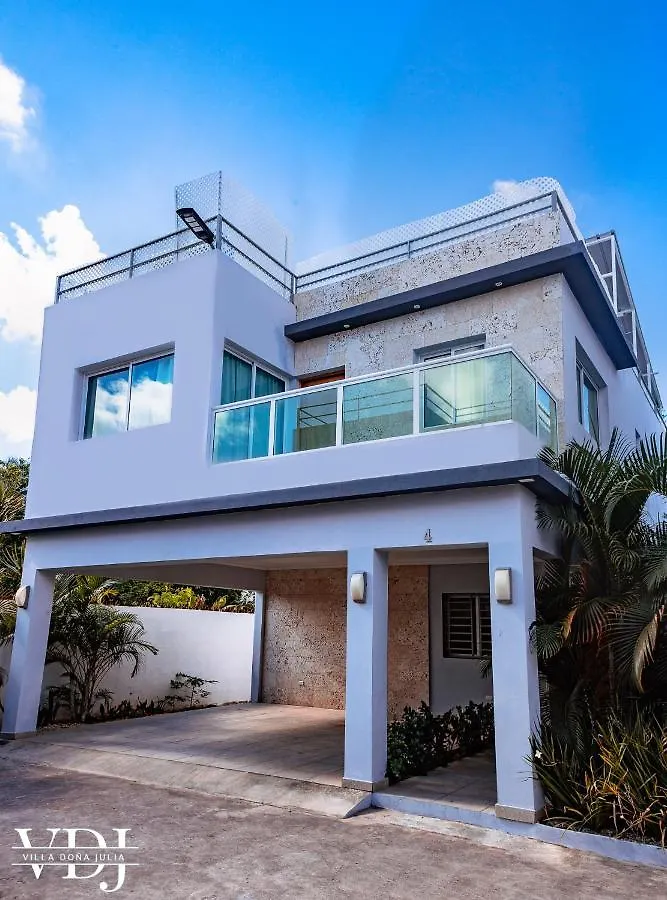 Rooftop With Pool, La Romana, Villa Dona Julia, At Paula Isabel location